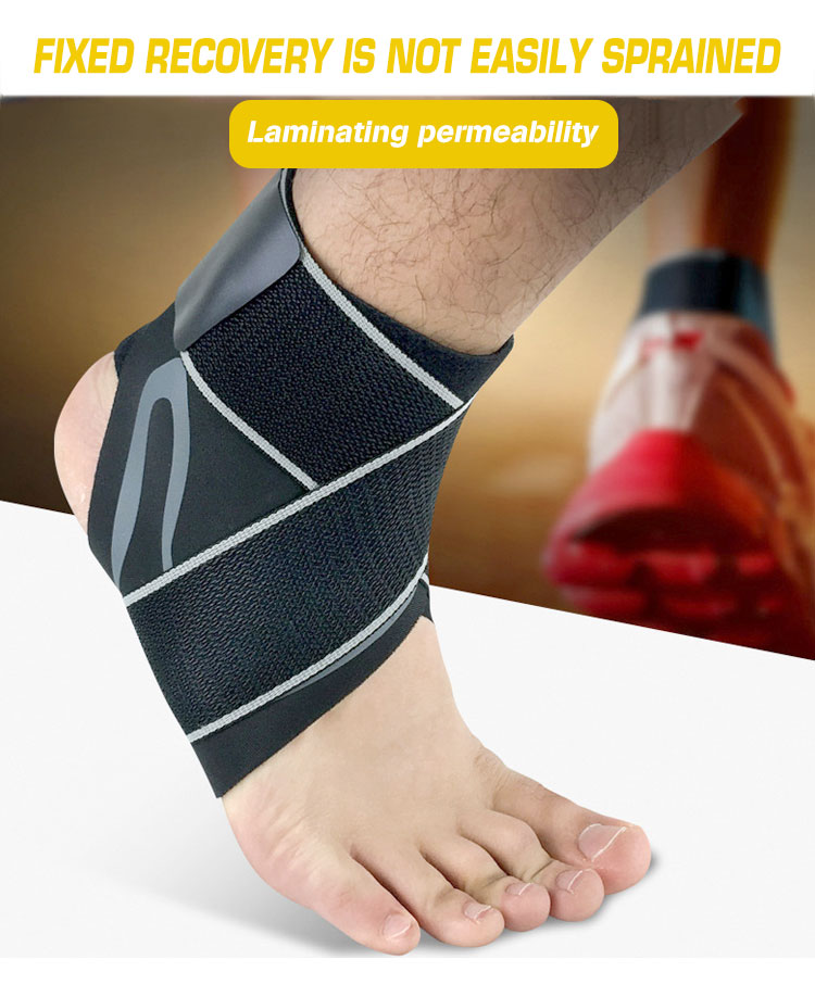 Ankle protection thin breathable and elastic ankle strap compression and anti sprain sports ankle sleeve Mass Wholesale Innovation