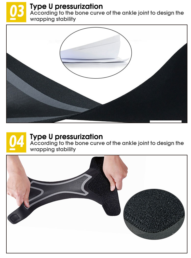 Ankle protection thin breathable and elastic ankle strap compression and anti sprain sports ankle sleeve Mass Wholesale Innovation