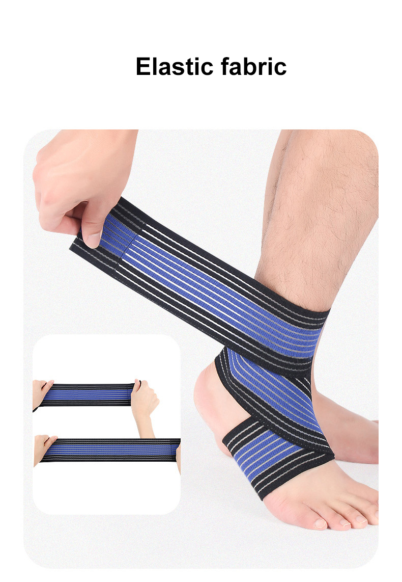 Ankle sprain protection football elastic bandage ankle protection sports ankle and wrist protection for men and women China Factory Direct