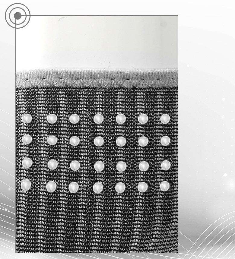 Arthritis Joint Nylon Knitted 4D Weaving Silicone knee pads for man and woman China Factory Supply