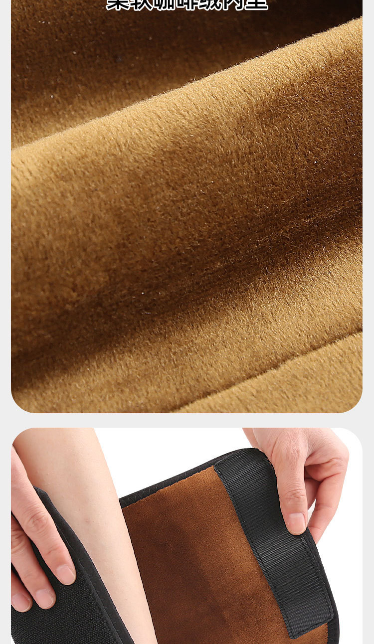 Autumn and winter cycling ankle protection and fleece protection cycling warm foot cover Supplier Wholesale