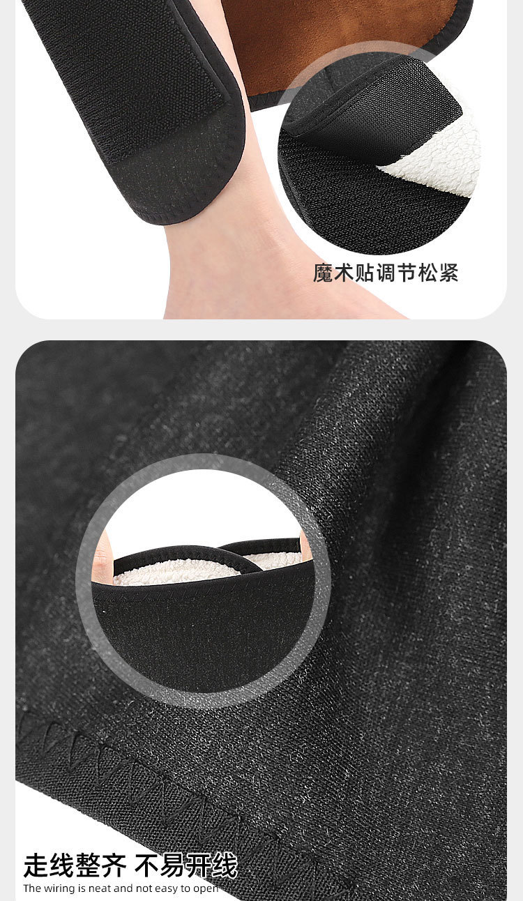 Autumn and winter cycling ankle protection and fleece protection cycling warm foot cover Supplier Wholesale