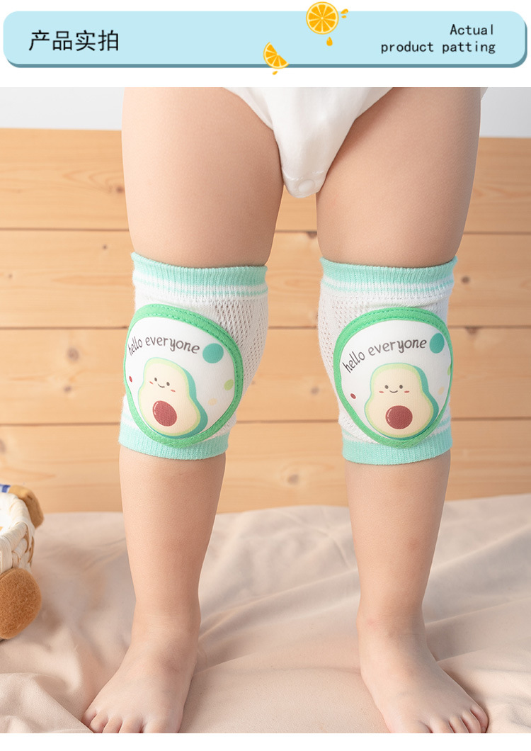 Baby Knee Pads Infant Toddler Breathable Cotton Kneepads Protector Cute Animals Kids EVA Knee Pad Baby Knee Pads Mass Wholesale Innovation