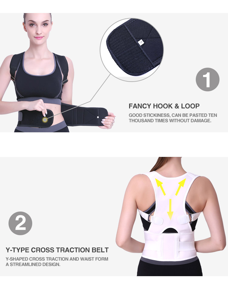 Back Brace posture belt for Back Neck Shoulder Upper Back Pain Relief Perfect Product for Cervical Spine posture corrector Product Manufacturing Excellence