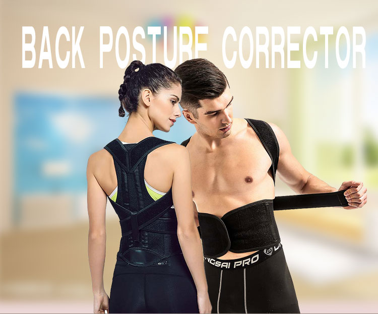 Back Pain Belt New Posture Corrector Orthopedic Brace Scoliosis Back Support Belt for Man Woman Shoulder Bandage Corset Back Industrial Bulk Supply