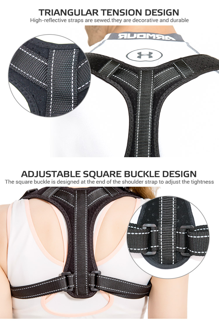 Back Strap Belt Men Women New Straightening Design Adult Posture Corrector Neck Stretch Protection Factory Direct Sales Export