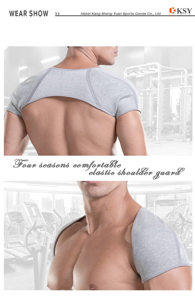 Bamboo charcoalshoulder protector sleeping air-conditioned room to do the month cold warm adjustable sports shoulder protector Overseas Manufacturing