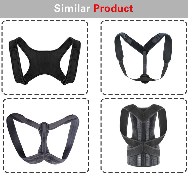 Best Back Waist Posture Corrector Adjustable Adult Correction Belt Waist Trainer Shoulder Lumbar Brace Spine Support Belt Vest Export Manufacturing