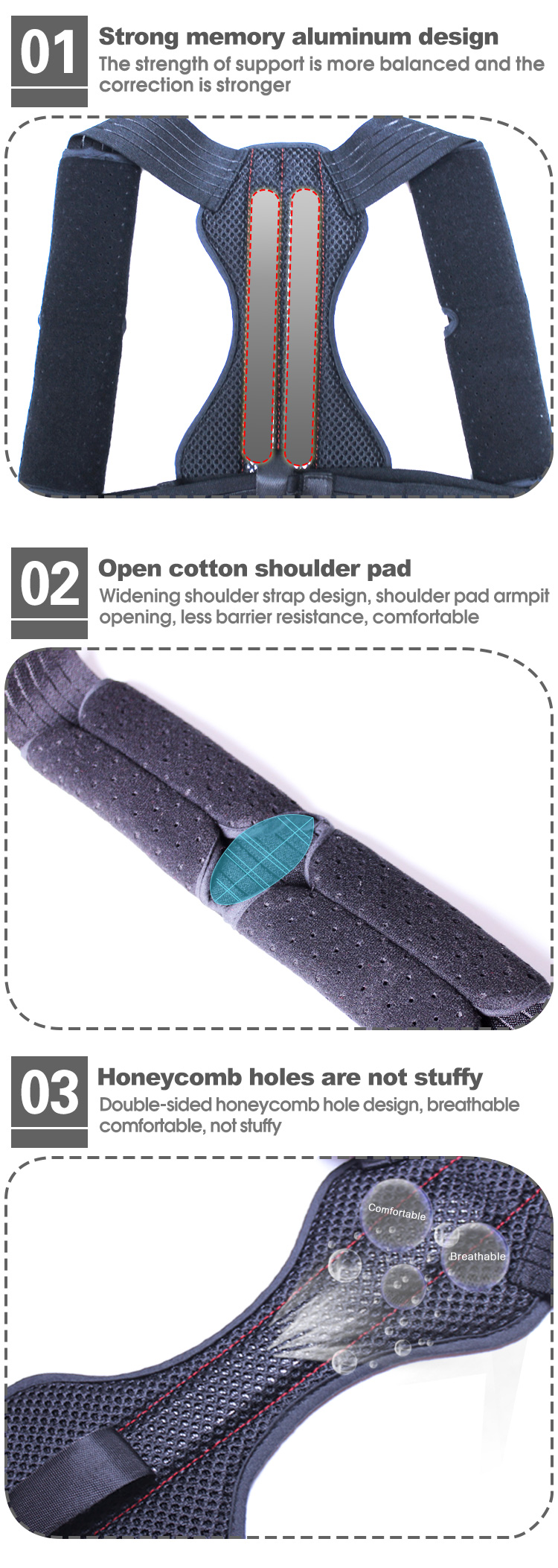 Best Back Waist Posture Corrector Adjustable Adult Correction Belt Waist Trainer Shoulder Lumbar Brace Spine Support Belt Vest Export Manufacturing