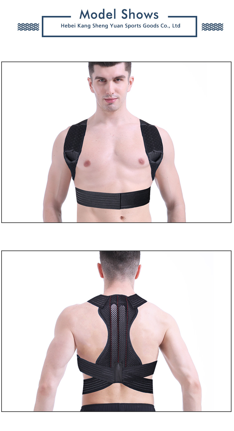 Best Back Waist Posture Corrector Adjustable Adult Correction Belt Waist Trainer Shoulder Lumbar Brace Spine Support Belt Vest Export Manufacturing