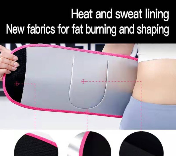 Best Silver Ions Sweat Slimming Belt Waist Trimmer Trainer Women Men Running Belly Lose Weight Body Shaper Sauna Belt Wholesale Manufacturer Supply