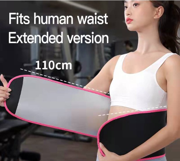 Best Silver Ions Sweat Slimming Belt Waist Trimmer Trainer Women Men Running Belly Lose Weight Body Shaper Sauna Belt Wholesale Manufacturer Supply
