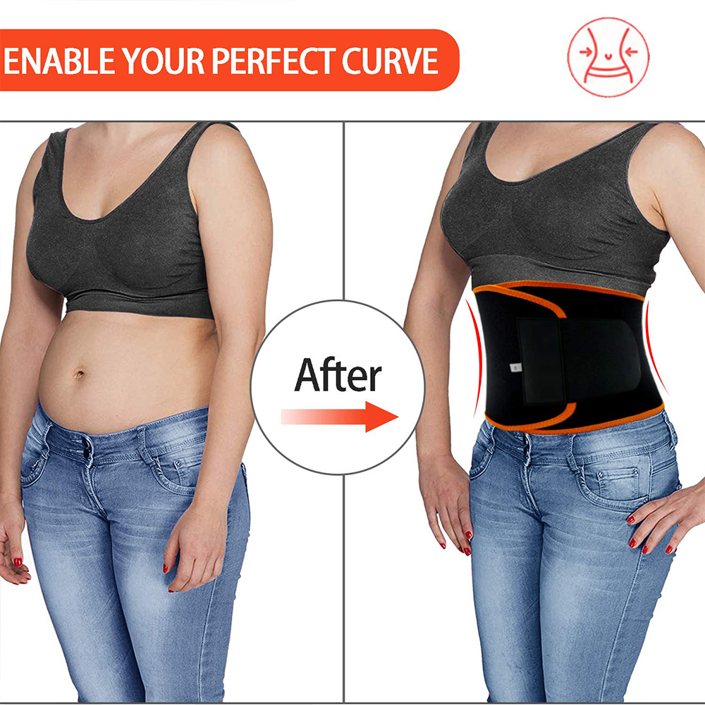 Best Silver Ions Sweat Slimming Belt Waist Trimmer Trainer Women Men Running Belly Lose Weight Body Shaper Sauna Belt Wholesale Manufacturer Supply