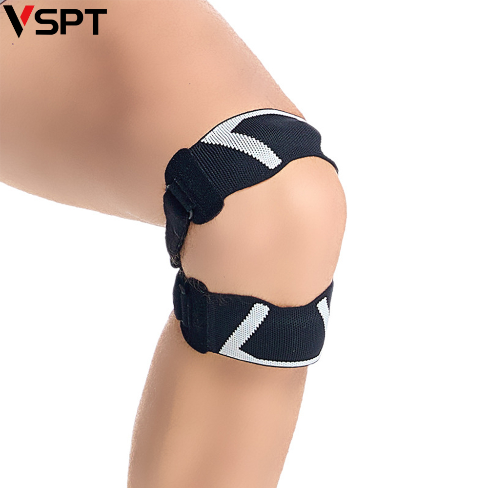 Bidirectional pressure adjustment patellar belt knee guard running cycling fitness sports shock absorber meniscus guard Wholesale Bulk Supply