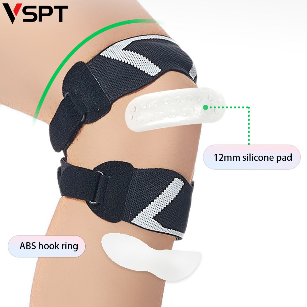 Bidirectional pressure adjustment patellar belt knee guard running cycling fitness sports shock absorber meniscus guard Wholesale Bulk Supply