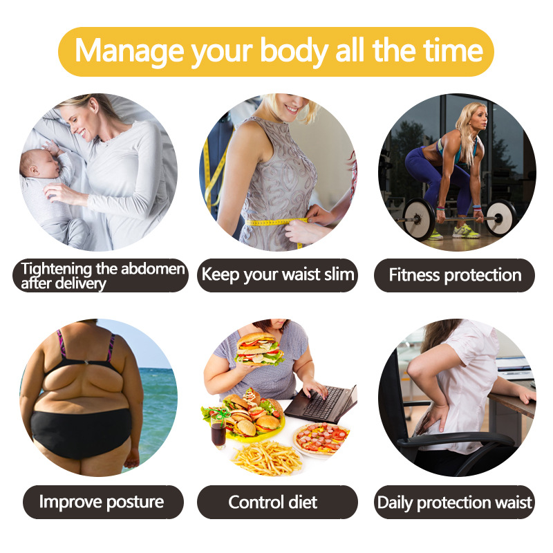 Body Shaper Polyester Trimmers Tummy Trimmer Bandage Wrap Waist Trainer Waist Wrap Band Discount Factory Network