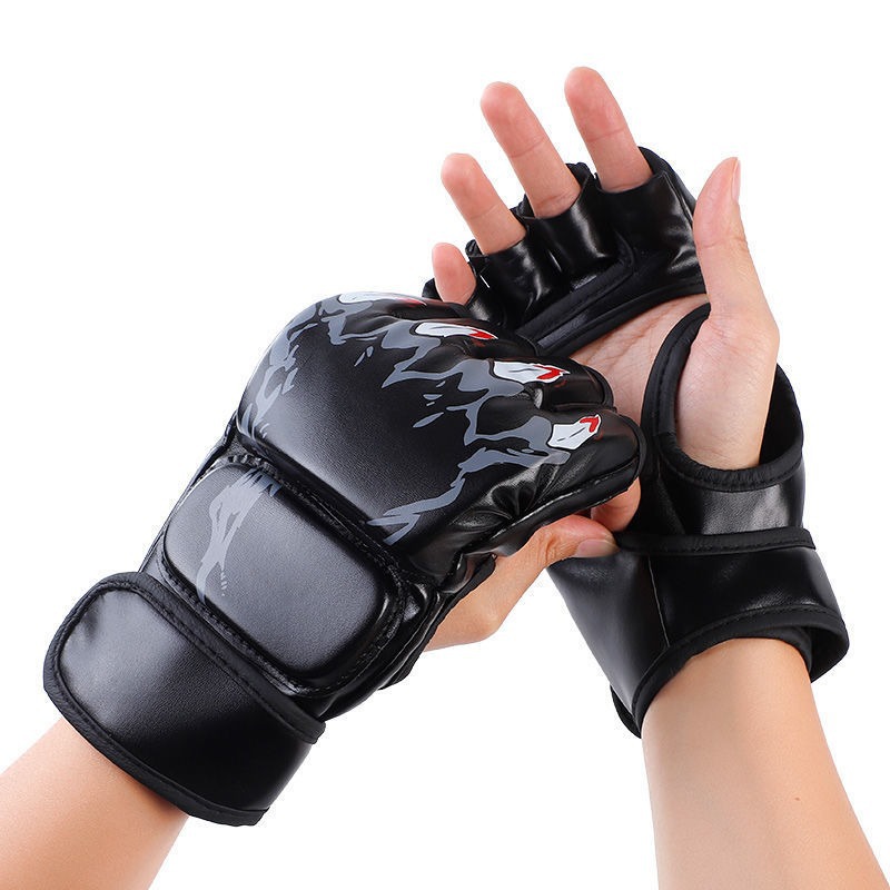Boxing gloves half finger adult free boxing training Muay Thai fighting punching bag boxing gloves Product Manufacturing Excellence