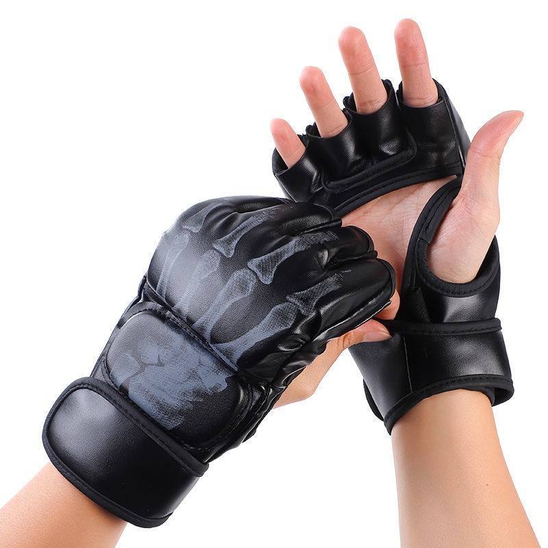 Boxing gloves half finger adult free boxing training Muay Thai fighting punching bag boxing gloves Product Manufacturing Excellence