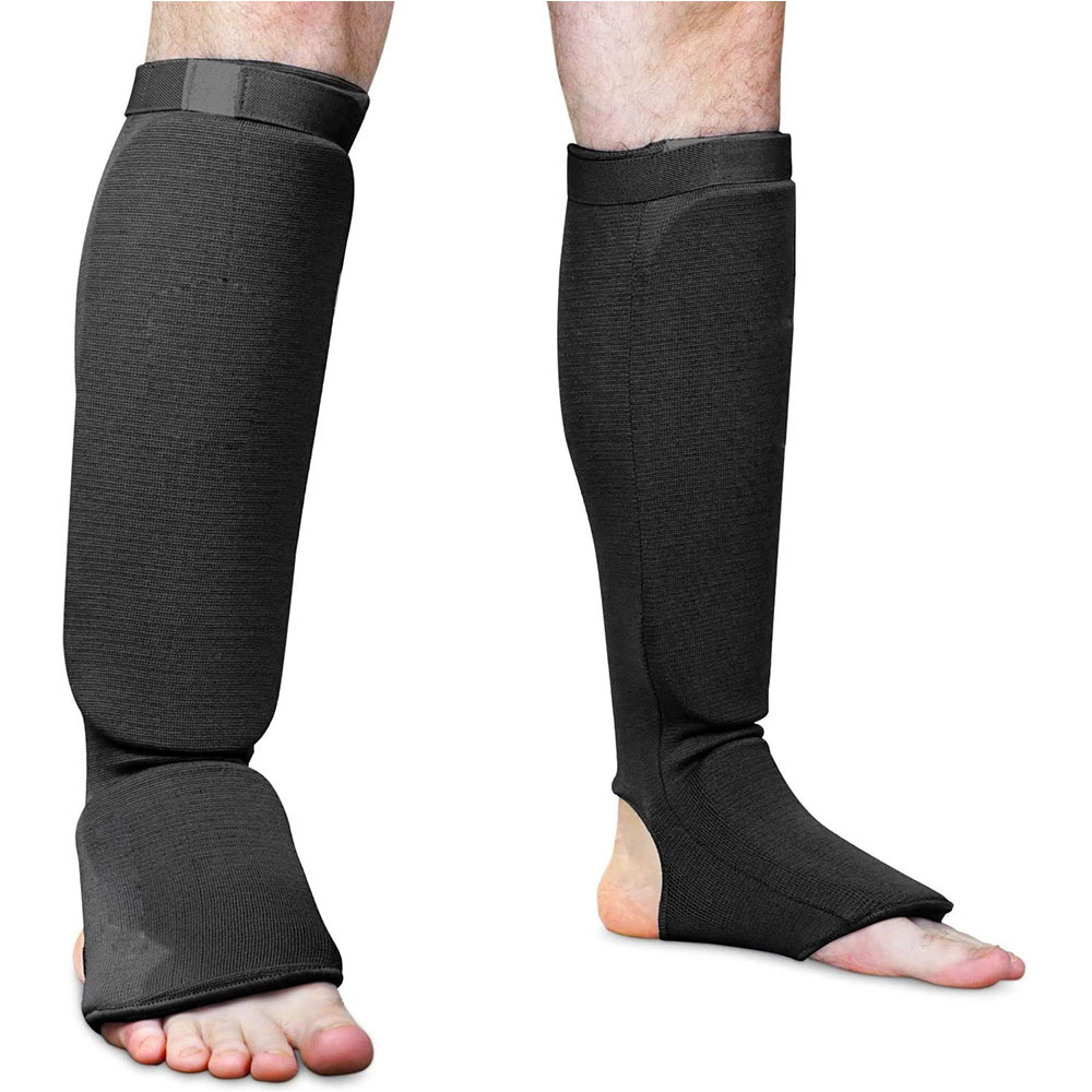 Boxing karate taekwondo sanda fight fighting the instep shin guards Efficient Manufacturing