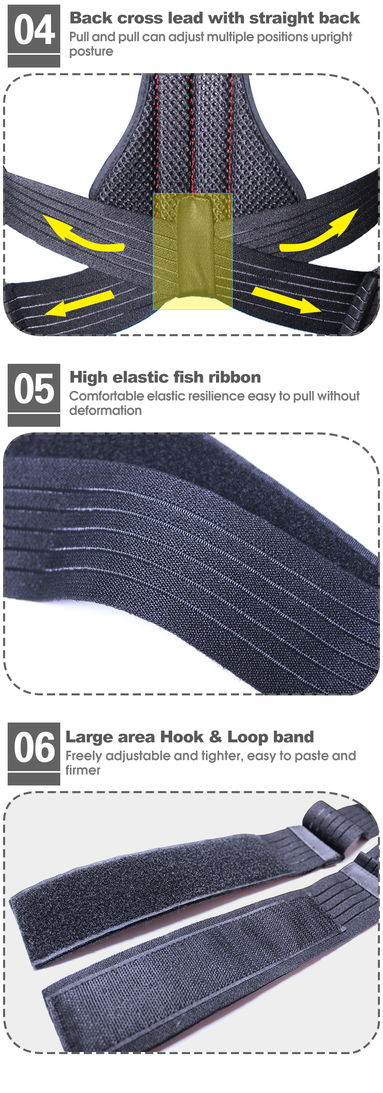 Braces straight fixed strap open shoulder beautiful back support orthotics Discounted Bulk Pricing