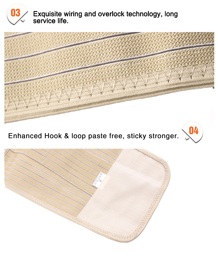 Breathable Mesh Lower Back Waist Support Brace Lumbar Waist Support Belt for Relieving Low Back Pain Quality Manufacturing
