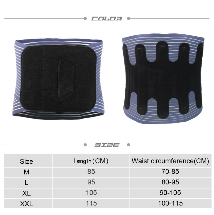 Breathable Mesh Magnetic Steel Plate Support Medical Waist Belt Lumbar Lower Back Brace Global Trade Manufacturing