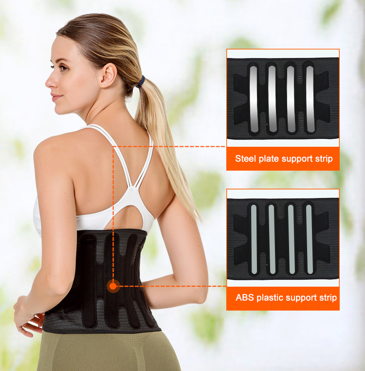 Breathable Waist belt with steel plate support waist protection for men and women Industrial Exporter Custom Solutions