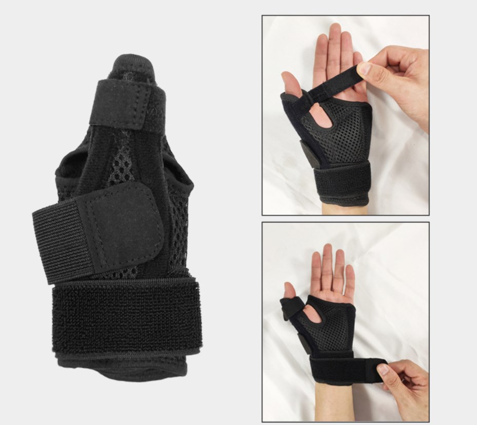 Breathable  Wrist orthosis Thumb brace Sport Wrist Support Adjustable Finger Holder Protector Brace Protective Sleeve Industrial Exporter Factory