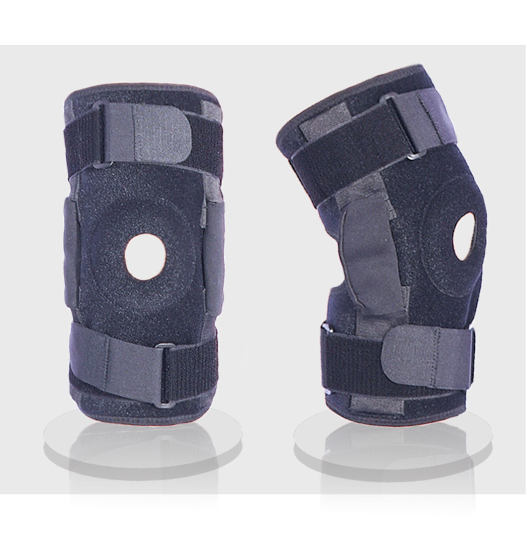 Breathable and Comfortable Knee Sleeves Steel Plate Support Knee Pads High Quality Knee Brace Manufacturing & Supply Trade