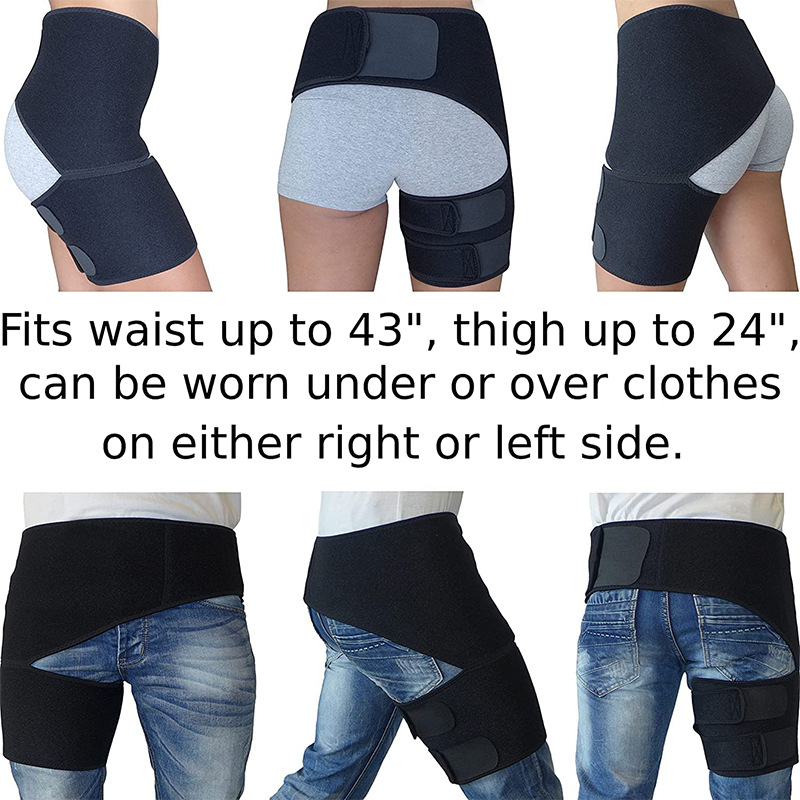 Breathable anti-muscle strain Hip Protection Thigh Protection Groin sports leg protector Factory Authorized Wholesale