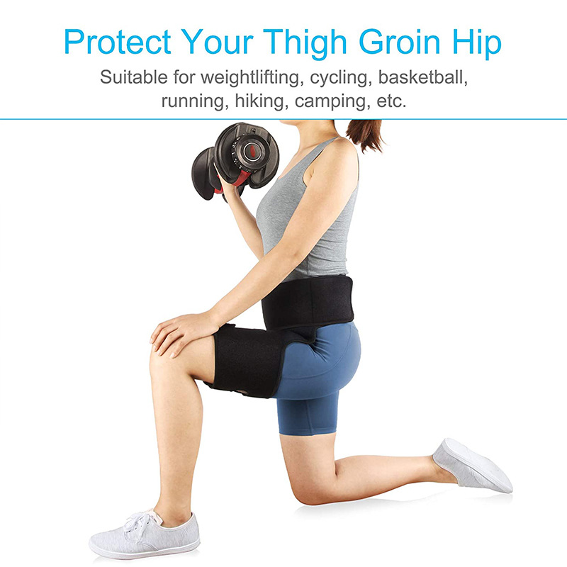 Breathable anti-muscle strain Hip Protection Thigh Protection Groin sports leg protector Factory Authorized Wholesale