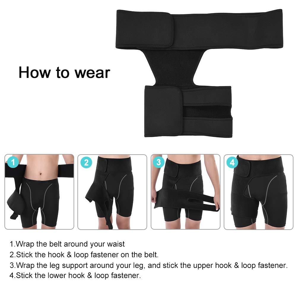 Breathable anti-muscle strain Hip Protection Thigh Protection Groin sports leg protector Factory Authorized Wholesale