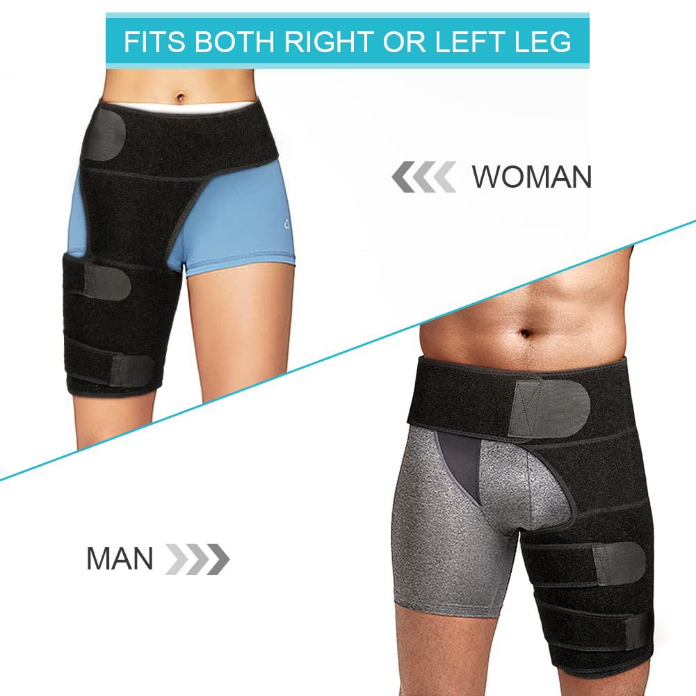 Breathable anti-muscle strain Hip Protection Thigh Protection Groin sports leg protector Factory Authorized Wholesale