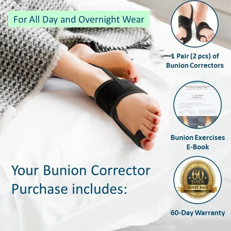 Bunion valgus correction with bigfoot bone corrector Bunion valgus toe divider separator Industrial Bulk Supply