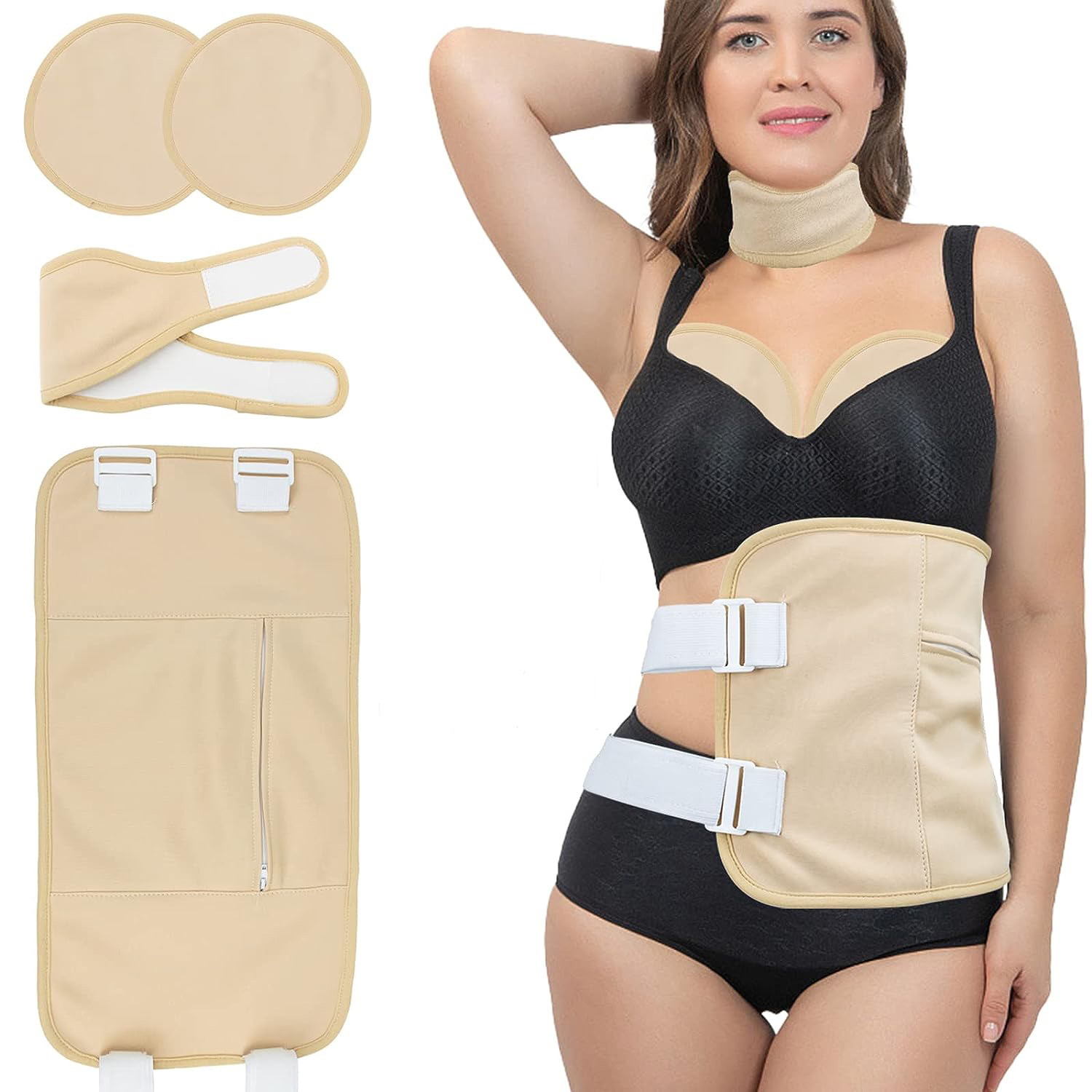 Castor Oil Pack Wrap Waist and Neck for Liver Detox Reusable Castor Oil Pack Kit Factory Wholesale Excellence