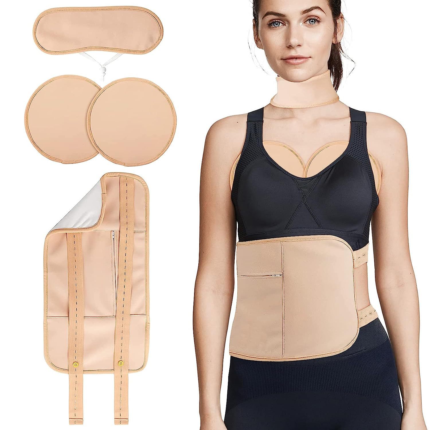 Castor Oil Pack Wrap Waist and Neck for Liver Detox Reusable Castor Oil Pack Kit Factory Wholesale Excellence