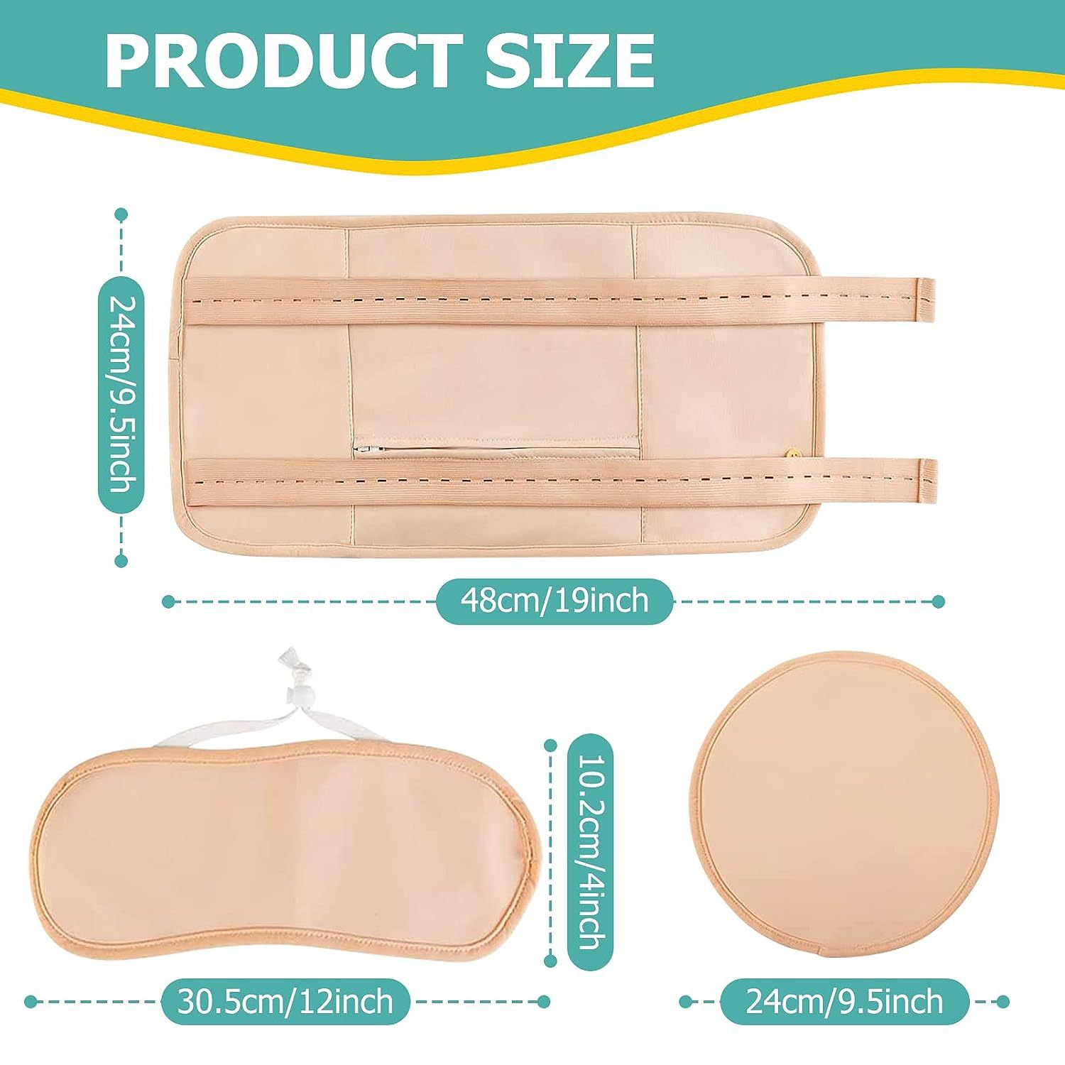 Castor Oil Pack Wrap Waist and Neck for Liver Detox Reusable Castor Oil Pack Kit Factory Wholesale Excellence