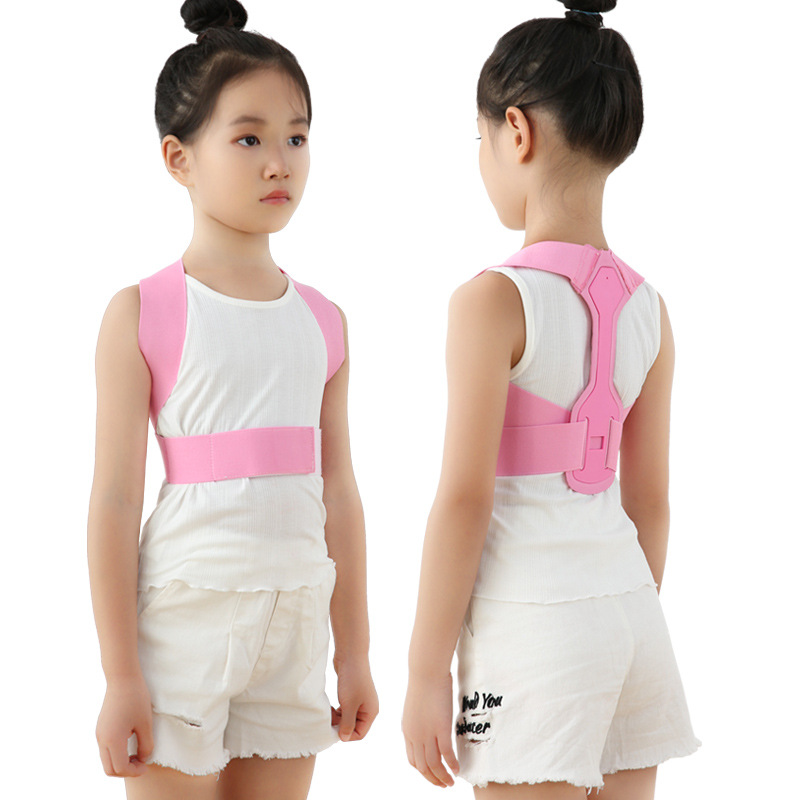 Children Adjustable Posture Corrector Back Support Boys Girls Shoulder Belt Rectify Straighten Correction Pain Relief Beauty Kid High-Volume Manufacturing Trade