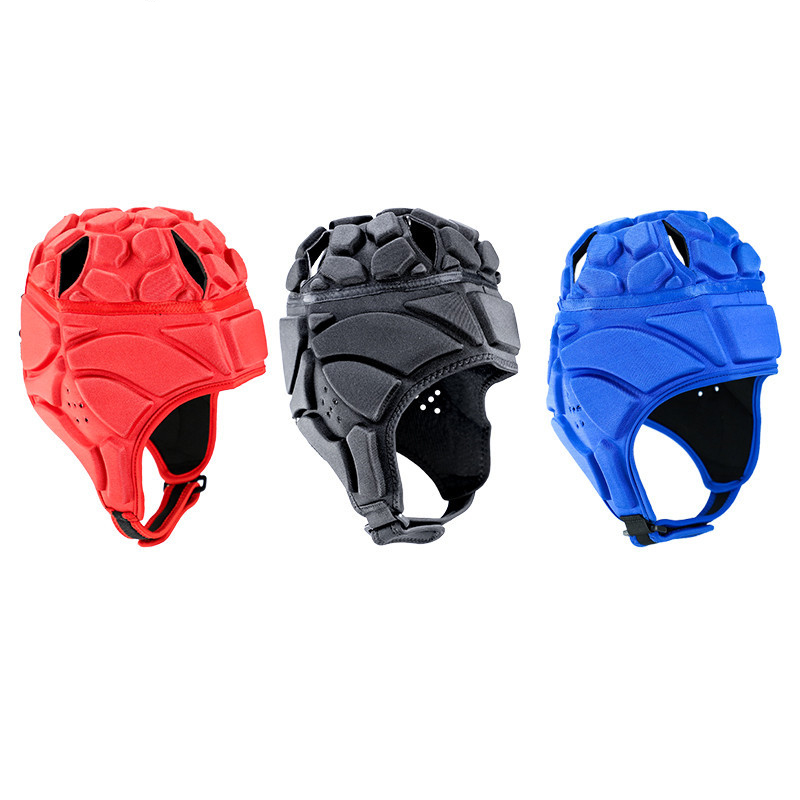 Children's goalie helmet soccer goalie rugby roller skis skateboard head riding head guard Factory Wholesale Factory