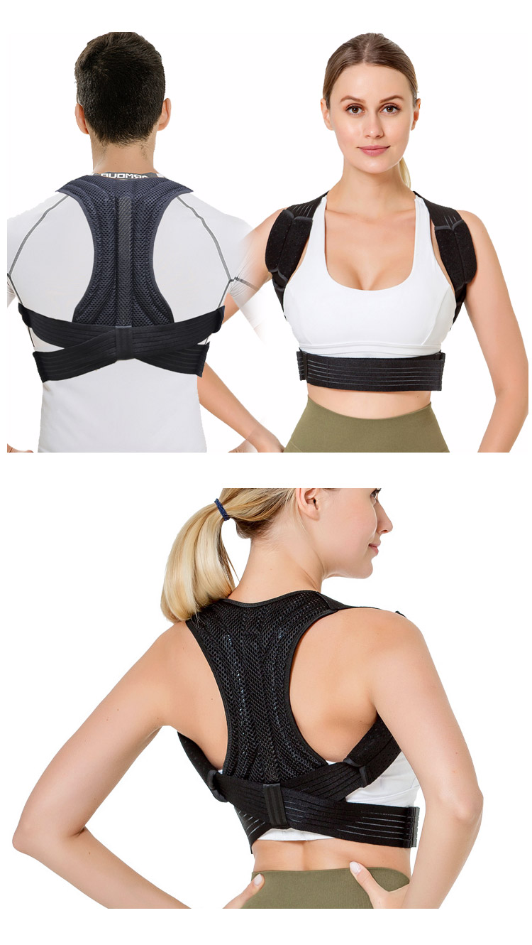 Clavicle Support Upper Back Brace Adjustable Posture Corrector Providing Pain Relief From Neck Back Shoulder Industrial Wholesale