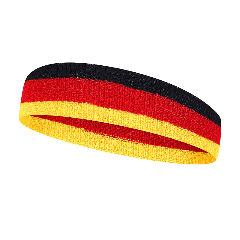Colorful Terry Cloth Cotton Sweatband Sports Tennis Yoga Sweat Absorb Head Band Wholesale B2B Pricing Pricing
