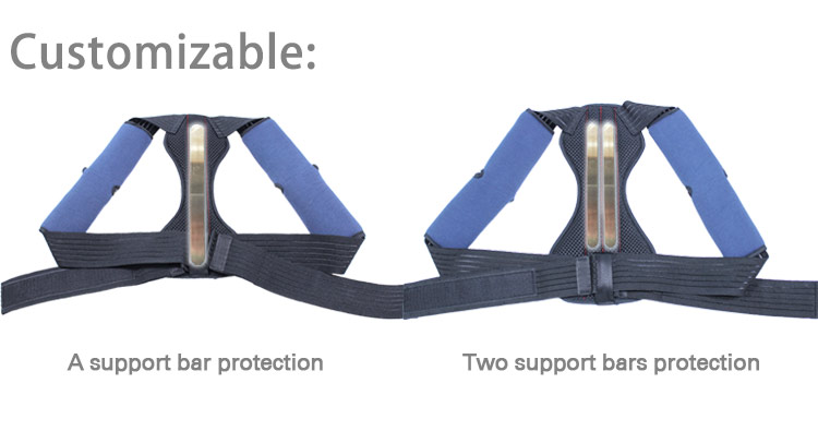Comfortable Adjustable Neoprene Back Brace Posture Corrector to improve bad posture Manufacturing Services Export