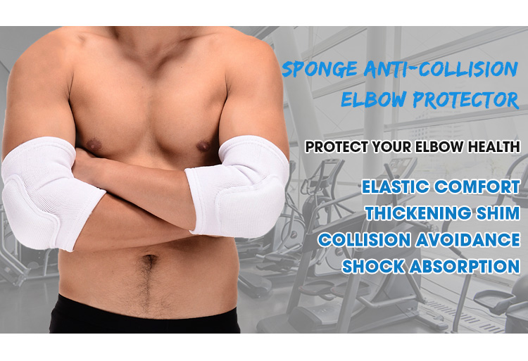 Comfortable Fabric Elbow Guard Sponge Thickening Elbow Protector for Pain Relief Wholesale Distribution Distributor