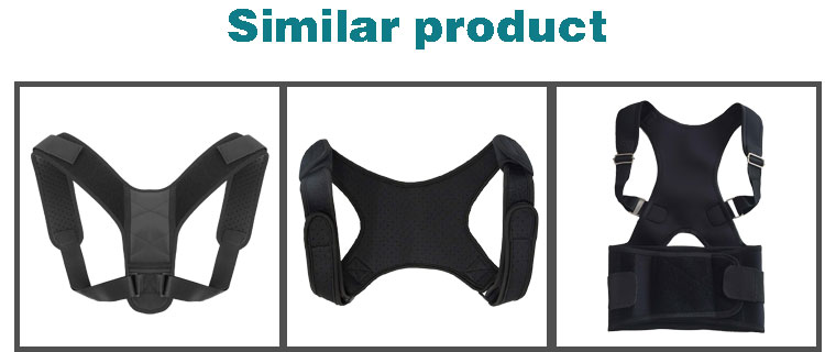 Comfortable breathable correction strap for adult men and women with kyphosis correction wear orthotic strap Private Label Manufacturing