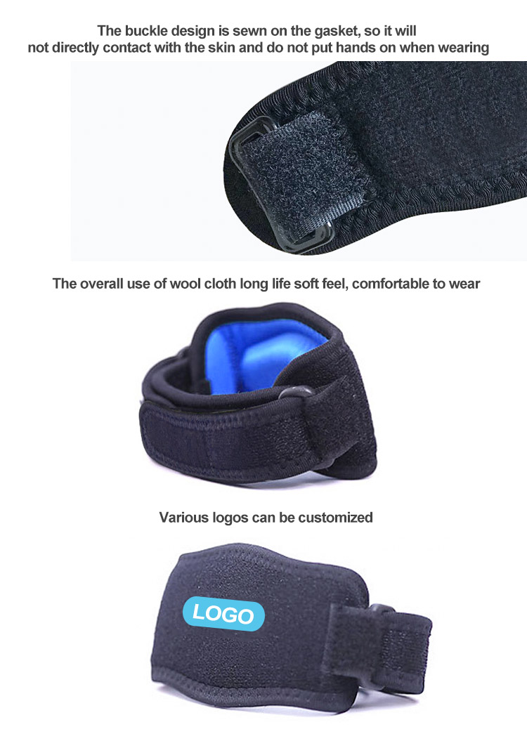 Comfortable sweat Professional T Elbow Protector Tennis Elbow Pads for Pressure Protection Direct Supplier Pricing