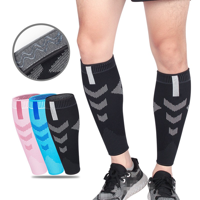 Compression  Calf  Sleeve , knitted shin guard for running football basket ball and other sports Wholesale Bulk Supply Distributor