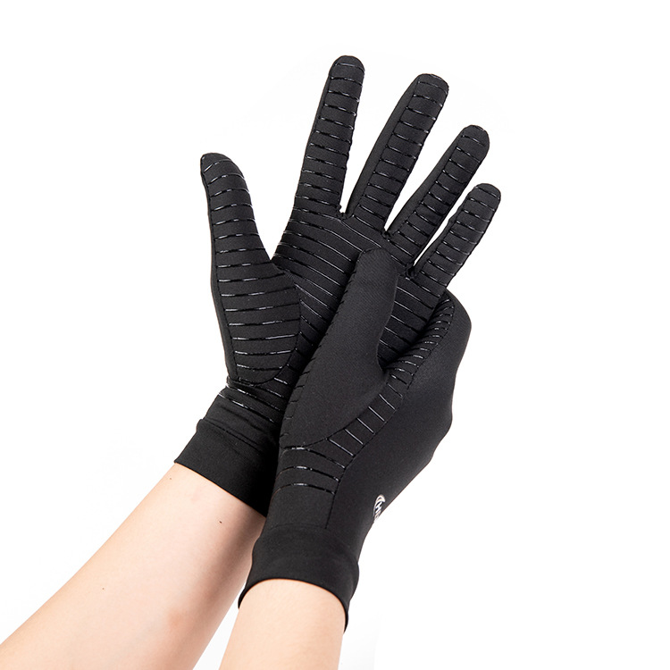 Copper fiber full finger compression gloves cycling sports Gym gloves Factory to Consumer Hub
