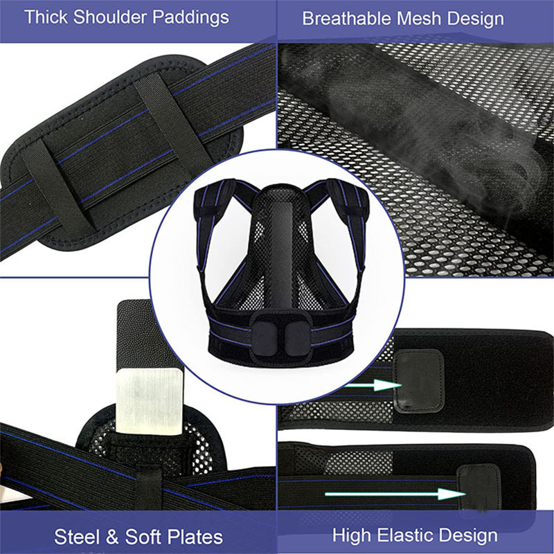 Corrective back breathable posture with anti-hunchback sitting orthotics Bulk Wholesale