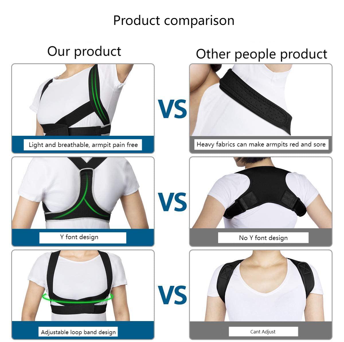 Corrective humpback strap Internal corrective strap Adjustable sitting posture corrector back humpback strap China Factory Direct