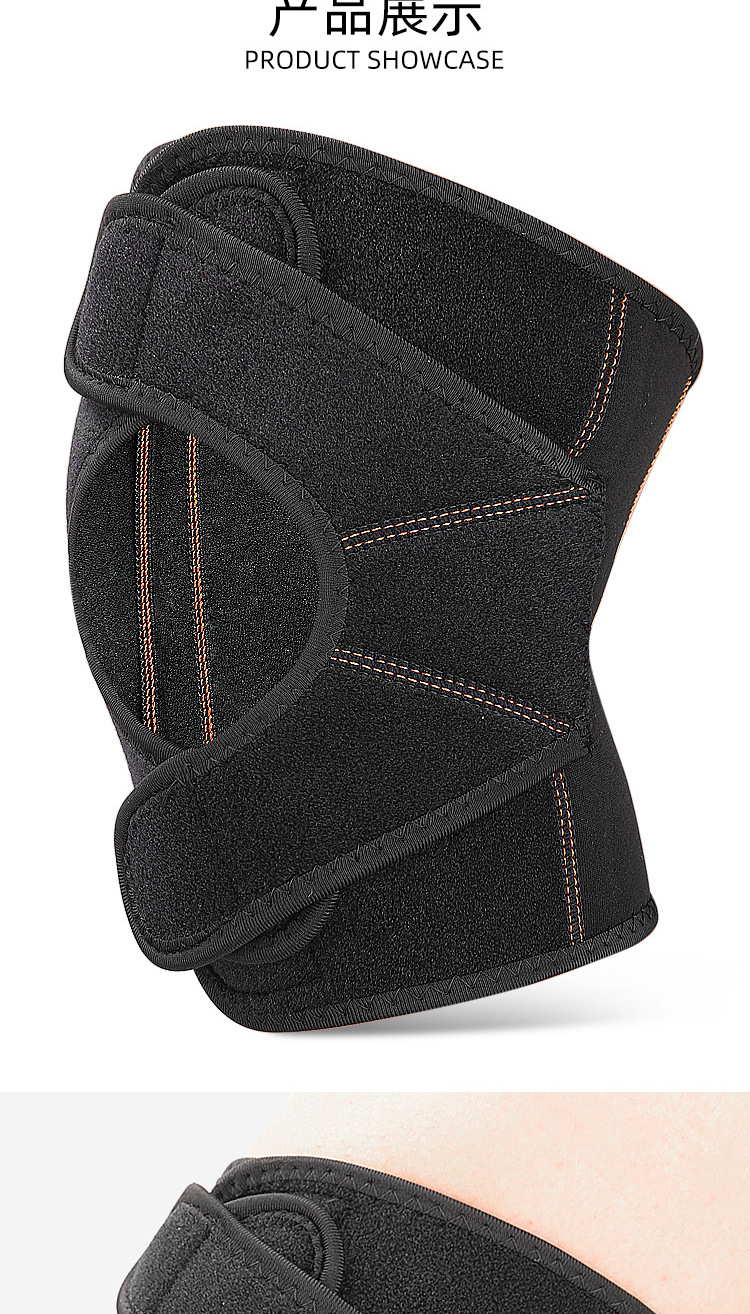 Cross strap sports knee guard cycling sports mountain climbing basketball running fitness knee guard Direct Factory Wholesale